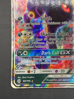 Pokemon TCG Sun & Moon: Umbreon GX 80/149 SM Base Set Holo - Image 4