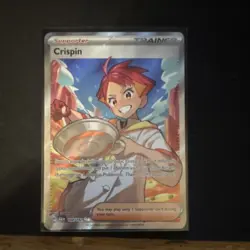 Pokemon Crispin 164/142 Sv07: Stellar Crown Ultra Rare Full Art Holo - Image 1