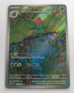 IVYSAUR 2023 Pokemon TCG Scarlet & Violet 151 IR #167/165 - Image 1