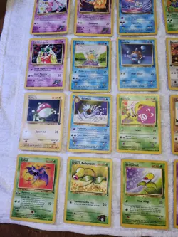 Vintage Pokemon Cards Lot 1st Edition #B - Image 5