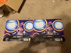 Pokemon Hoopa V Box - Fusion Strike/Evolving Skies/Vivid Voltage - SEALED! 2x! - Image 2