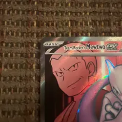 Pokemon TCG Team Rockets Mewtwo EX 213/182 Ultra Rare Destined Rivals - Image 2