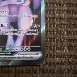 Pokemon TCG Team Rockets Mewtwo EX 213/182 Ultra Rare Destined Rivals - Image 4