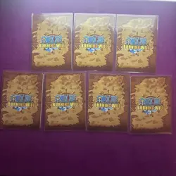 One piece Wanted Poster Holo lot - Original The Pirate King CCG set - Image 2