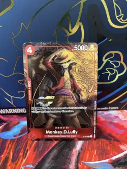 Monkey.D.Luffy (007) (CS 2023 Celebration Pack) P-007 One Piece Promotion Cards - Image 1