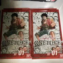 Bandai One Piece Card Game Straw Hat Crew Starter Deck ST-01 - Image 1