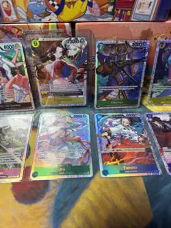 One Piece TCG Mixed Card Lot Of 10 Super Rates🔥 Boa Hancock SR Meta - Image 3