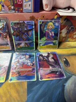 One Piece TCG Mixed Card Lot Of 10 Super Rates🔥 Boa Hancock SR Meta - Image 4