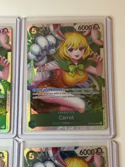 Carrot OP08-023 The Best Vol. 2 Premium Booster Play Set 4 Card Lot - Image 3