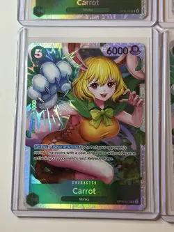 Carrot OP08-023 The Best Vol. 2 Premium Booster Play Set 4 Card Lot - Image 4
