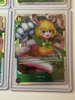 Carrot OP08-023 The Best Vol. 2 Premium Booster Play Set 4 Card Lot - Image 5