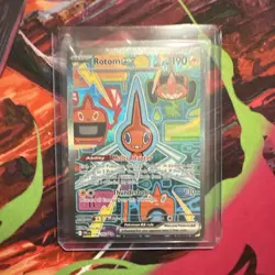 Me02: Phantasmal Flames Rotom ex #126/094 Holo SIR 190HP Basic Pokemon Card - Image 1
