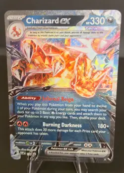 Charizard ex 196 Sv: Scarlet & Violet Promo Cards Holo - Image 1