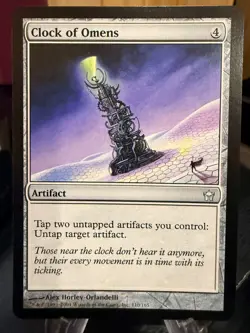 MTG Magic the Gathering Fifth Dawn Clock of Omens 181 - Image 1