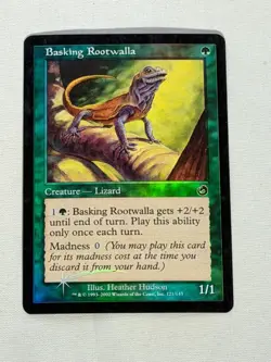 MTG FOIL Basking Rootwalla Torment Magic the Gathering - Image 1