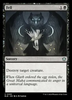 Mint/Near-Mint, English - 4 x MTG Fell - Foil Bloomburrow - Image 1