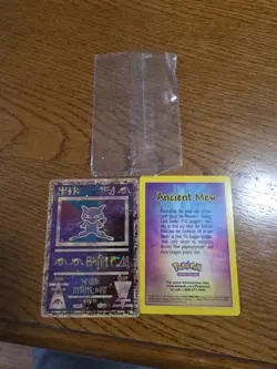 Ancient Mew Pokemon just opened 2000 Movie RARE PROMO - Image 1