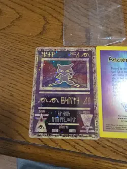 Ancient Mew Pokemon just opened 2000 Movie RARE PROMO - Image 3
