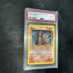 2001 POKEMON NEO REVELATION #6 ENTEI-HOLO PSA 8 Double Holo - Image 4