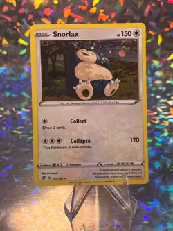 Pokemon TCG Pokemon Snorlax 141/192 Cosmos Holo LP - Image 1