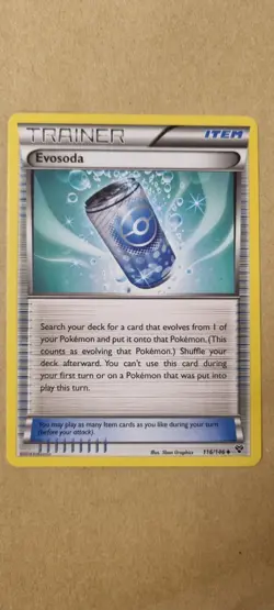 Evosoda - Pokemon TCG - LP - Uncommon - XY - Free UK P&P - Image 1