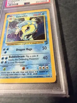 2000 POKEMON BASE SET 2 #7 GYARADOS-HOLO PSA 9 - Image 4