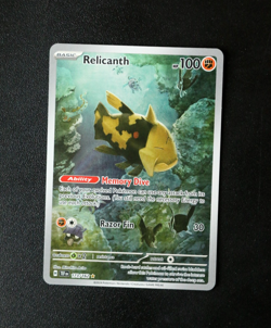 Pokemon Card TCG - Relicanth 173/162 Temporal Forces - Illustration Rare - NM ⭐ - Image 1