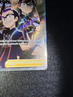 Pokemon Gym Trainer Full Art 191/195 from Silver Tempest in LP+/NM- condition! - Image 5