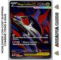 Mega Latias EX - 163/132 - Mega Evolution Base set - 2025 Pokemon - NM - Image 1