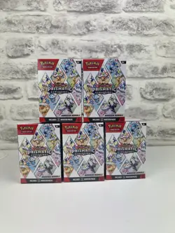 Pokemon TCG Prismatic Evolutions Booster Bundle X5 - Sealed & Brand New - Image 1