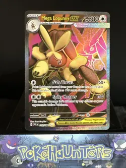 Pokemon Card Mega Lopunny EX 115/094 Phantasmal Flames Ultra Rare Near Mint - Image 1