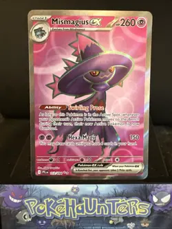 Pokemon Card Mismagius EX 112/094 Phantasmal Flames Full Art Ultra Rare NM - Image 1