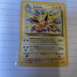 Pokemon Jolteon TCG Jungle 20/64 Regular Rare Non-Holo MP - Image 4