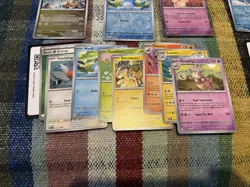 Pokemon Scarlet And Violet Mini Tin Opened Everything Included - Image 4