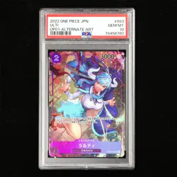 PSA 10 GEM MT ONE PIECE 2022 JPN ULTI ALTERNATE ART OP01-093 - Image 2