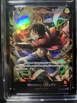 2024 One Piece Starter Deck Monkey D Luffy Leader #ST14-001 - Image 2
