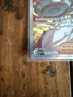 Crispin Stellar Crown Holo 164/142 Sv07 NM/M Unplayed Pokemon Card - Image 5