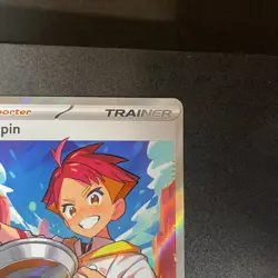 Crispin 164/142 Sv07: Stellar Crown Holo NM English Pokemon TCG - Image 2
