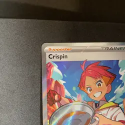Crispin 164/142 Sv07: Stellar Crown Holo NM English Pokemon TCG - Image 3