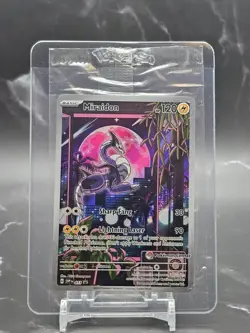 Pokemon TCG Miraidon SVP013 Pokemon Center Stamp Promo Sealed Full Art Holo - Image 1