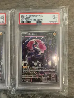 PSA 9 Miraidon Pokemon Center ETB Promo SVP 013 Mint Pokemon Card - Image 2