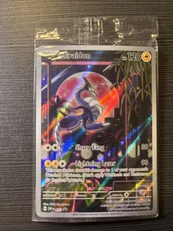 Pokemon TCG Scarlet & Violet Miraidon SVP 013 Black Star Promo Card 2023 Sealed - Image 1