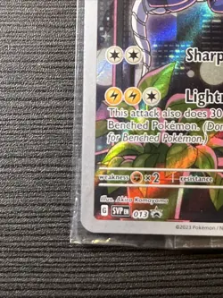 Pokemon TCG Scarlet & Violet Miraidon SVP 013 Black Star Promo Card 2023 Sealed - Image 2