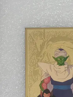 1998 Dragon Ball Z Trading Card Piccolo Gold Foil Series 2 - Image 2
