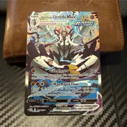 Pokemon Rapid Strike Urshifu VMAX 170/163 Secret Rare VMAX 330HP Card - Image 1