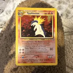 Pokemon Typhlosion 18/111 Neo Genesis Holo Rare 100 HP Stage 2 Card 2000 - Image 1
