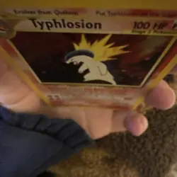 Pokemon Typhlosion 18/111 Neo Genesis Holo Rare 100 HP Stage 2 Card 2000 - Image 4