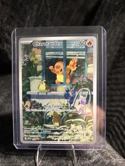 Pokemon TCG Charmander Obsidian Flames Black Star Promo Card 044 NM - Image 1