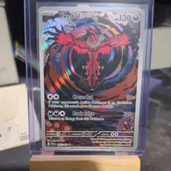 Yveltal 205/182 Illustration Rare Paradox Rift Pokemon Card TCG NM - Image 1