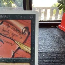 Magic: The Gathering Revised Edition Contract from Below Sorcery Card - Image 3